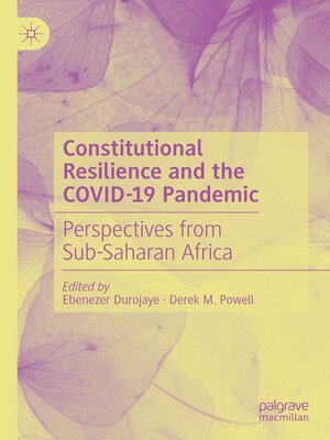 cover image of Constitutional Resilience and the COVID-19 Pandemic